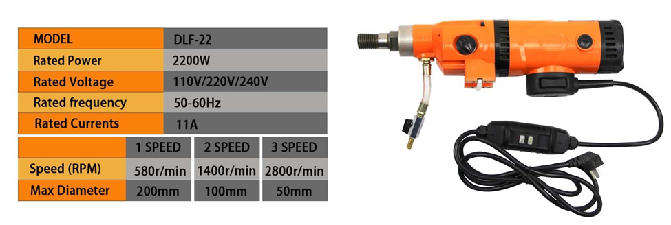Core Drilling Machines-DLF-22