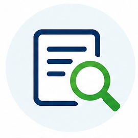 Supplier verification icon